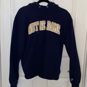 Navy Notre Dame Hoodie
